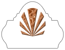 DARAY L 602 CP WT Copper Sunburst White Background copy